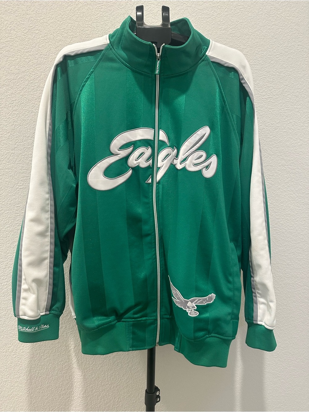 Mitchell & Ness Philadelphia Eagles Throwbacks Track Jacket 2XL
